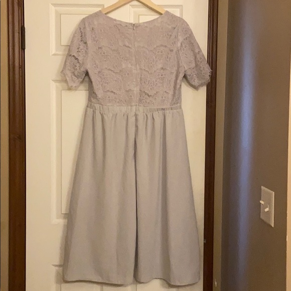 Light Grey Dress - Picture 4 of 7